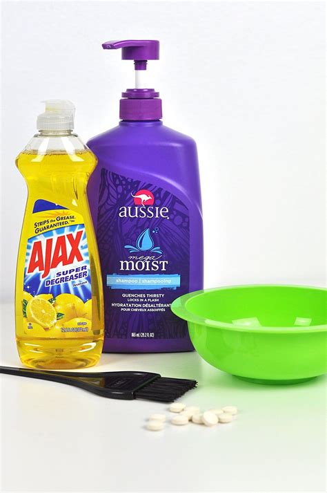 White vinegar is another way to fade hair color using acid. . Dawn dish soap for gray hair